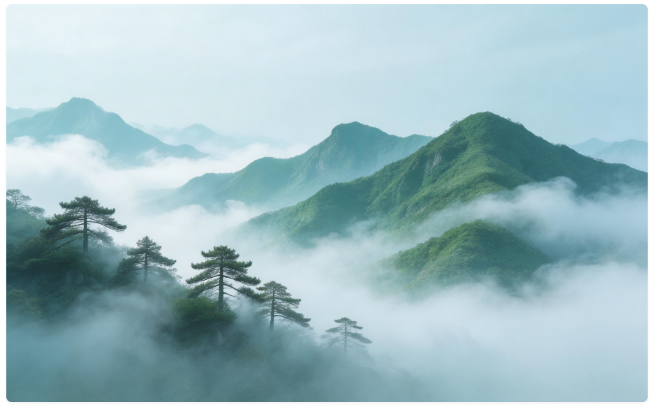 《云雾缭绕：探寻梦幻仙境壁纸之旅》